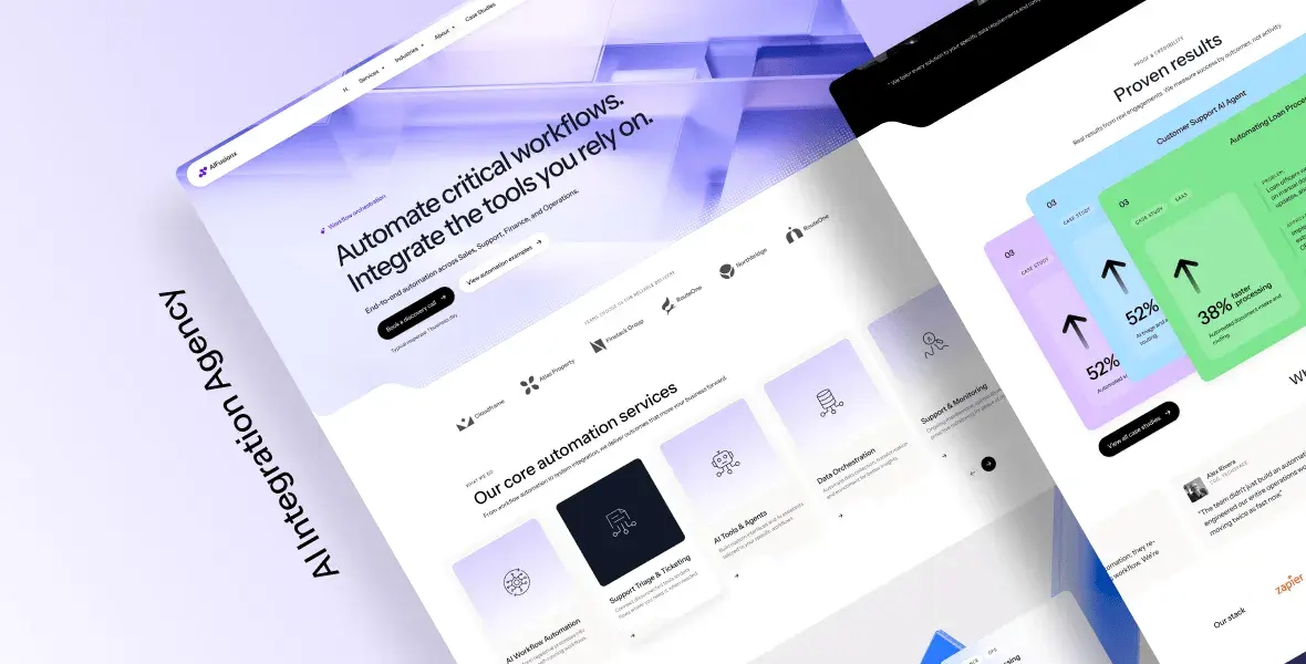 AIFusionX AI Agency / SaaS theme preview