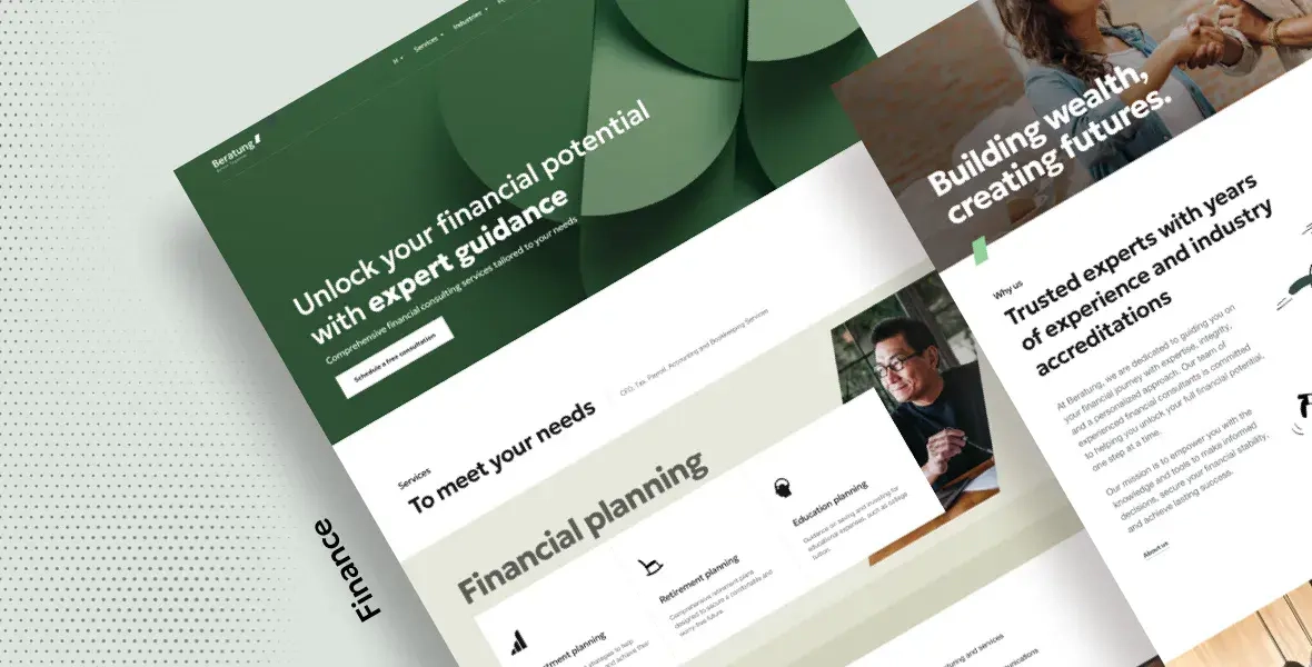 Beratung Consulting / Finance theme preview