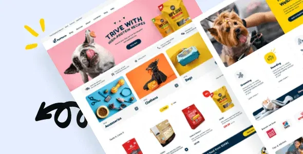 Petmania Pet Shop / Care theme preview