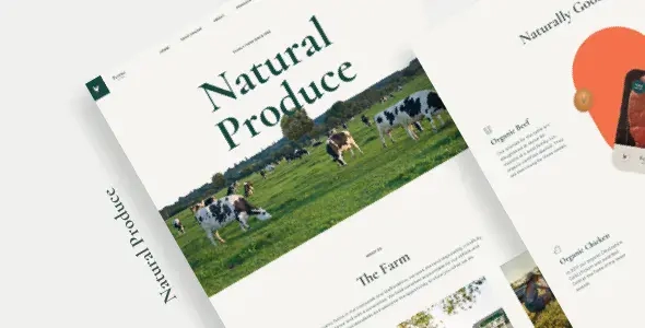 Ferme Food Store / Farm theme preview