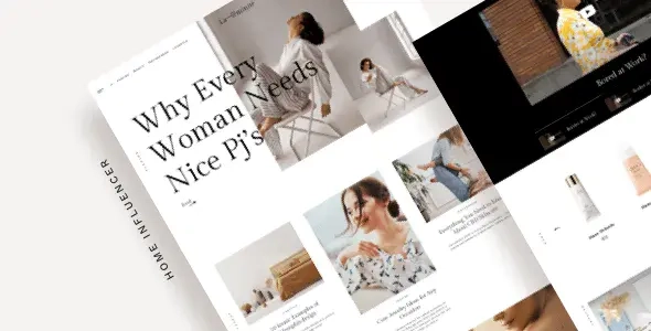 Lafeminite Lifestyle Blog theme preview