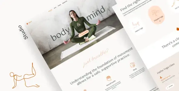 Ativo Pilates / Yoga theme preview