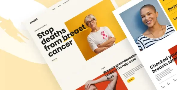 Caridad Charity / Nonprofit theme preview